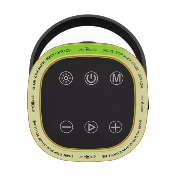Kaasaskantav kõlar GEMBIRD SPK-BT-LED-06, Bluetooth, sisseehitatud LED, taaslaetav aku