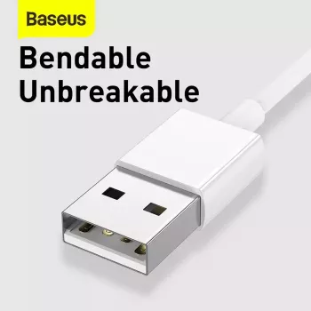 USB-kaabel Baseus Superior USB 2.0 1,5 m USB A USB C/Micro USB A/Lightning valge