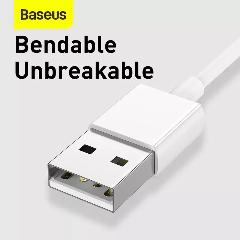 USB-kaabel Baseus Superior USB 2.0 1,5 m USB A USB C/Micro USB A/Lightning valge