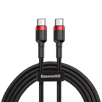 USB-kaabel Baseus Cafule 2m USB C Must Punane