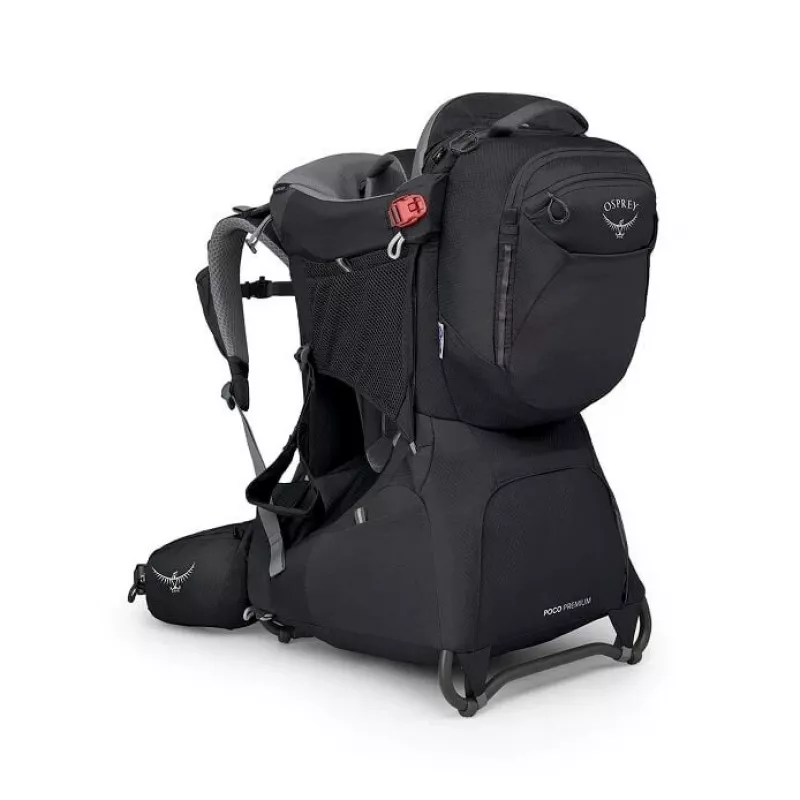 Lastekandja Osprey Poco Premium Tourist Carrier — Osprey, mudel 10005972/550/O/S, Must, kerge mugav disain