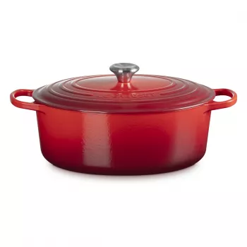 Le Creuset Signature ovaalne röstimispann Cherry Red 33 cm
