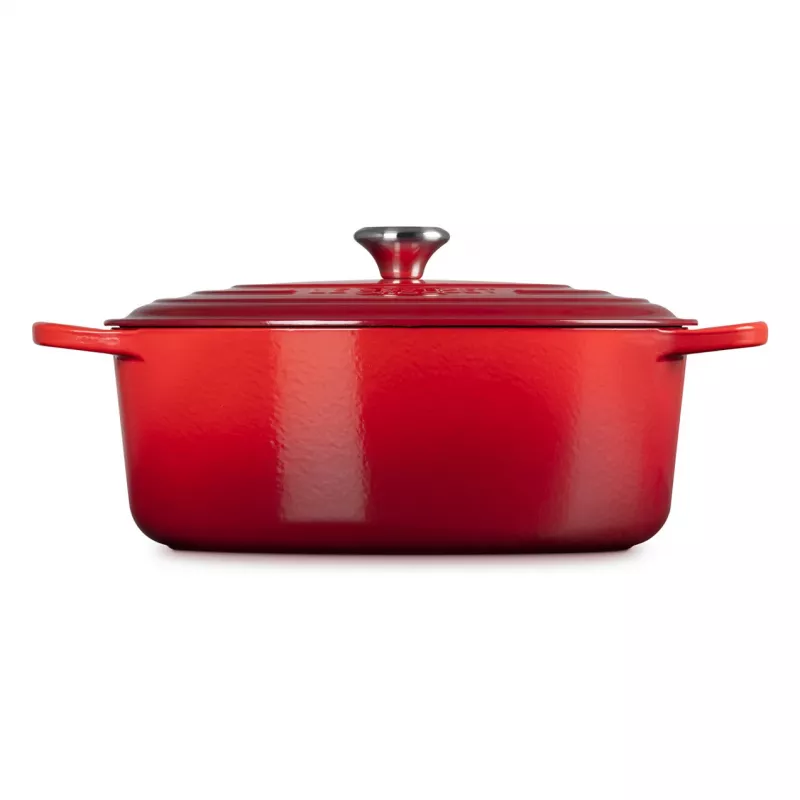 Le Creuset Signature ovaalne röstimispann Cherry Red 33 cm