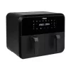 Airfryer Princess 1.182068.01.001 kahekorviga kuumõhufritüür 8 L 2400 W 220 °C puutetundlik LED (must)