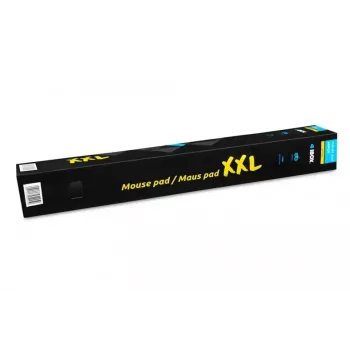 Hiirematt IBOX AURORA Must mudel IMPG4 pikkusega 850 mm ja laiusega 580 mm, paksusega 3 mm