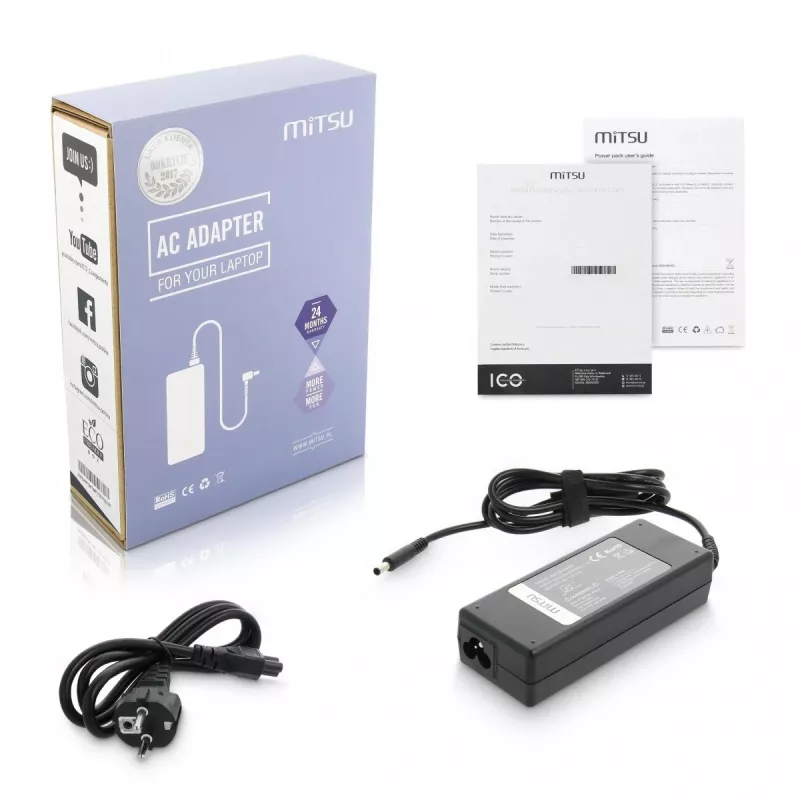 Toiteadapter MITSU 19V 4,74A mudel 5ZM013 kaasaskantavatele seadmetele