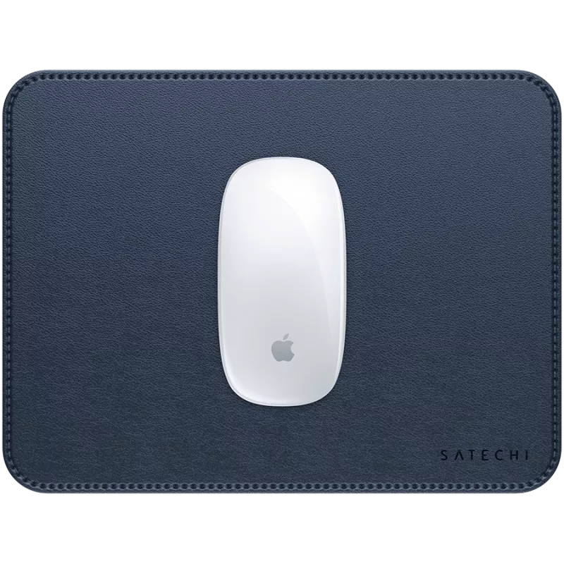 Satechi Premium hiir Pad – nahast alternatiivi hiirematt (sinine)