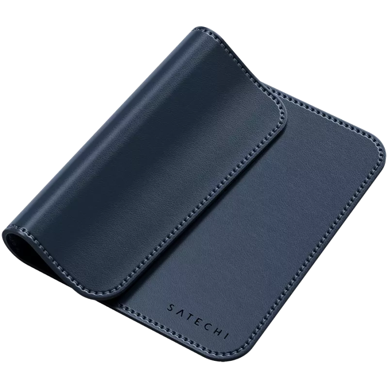 Satechi Premium hiir Pad – nahast alternatiivi hiirematt (sinine)