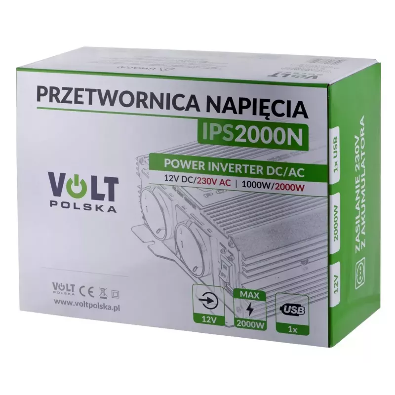 Pingemuundur Volt Polska IPS 2000 N 12/230V 1000/2000 W