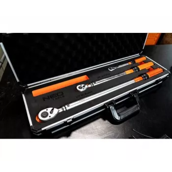 Neo Tools kahesuunalise pöördemomendi võtmete komplekt 1/4, 3/8, 1/2, 3 tk