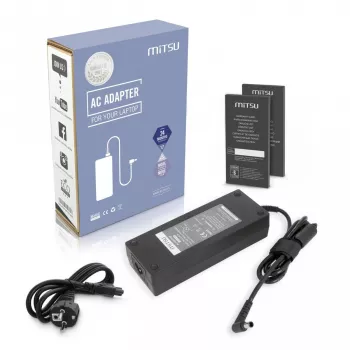 MITSU vahelduvvooluadapter LG sülearvutitele, 20 V 5,79 A 110 W, 4,4 mm alalisvoolupistik