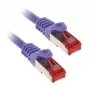InLine Paranduskaabel S/FTP PiMF Cat.6 250MHz PVC vask lilla 2m