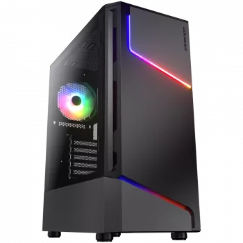 PC-korpus COUGAR Gaming MX360 RGB Midi Tower must
