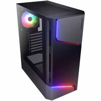 PC-korpus COUGAR Gaming MX360 RGB Midi Tower must