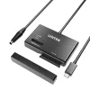 SSD korpus UNITEK S1232A01-EU must M.2/2,5-tolline/3,5-tolline 10 Gbit/s