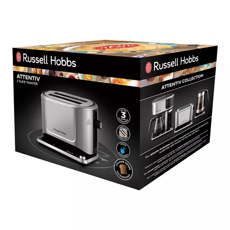 Röster Russell Hobbs 26210-56 2 viilu satiin teras