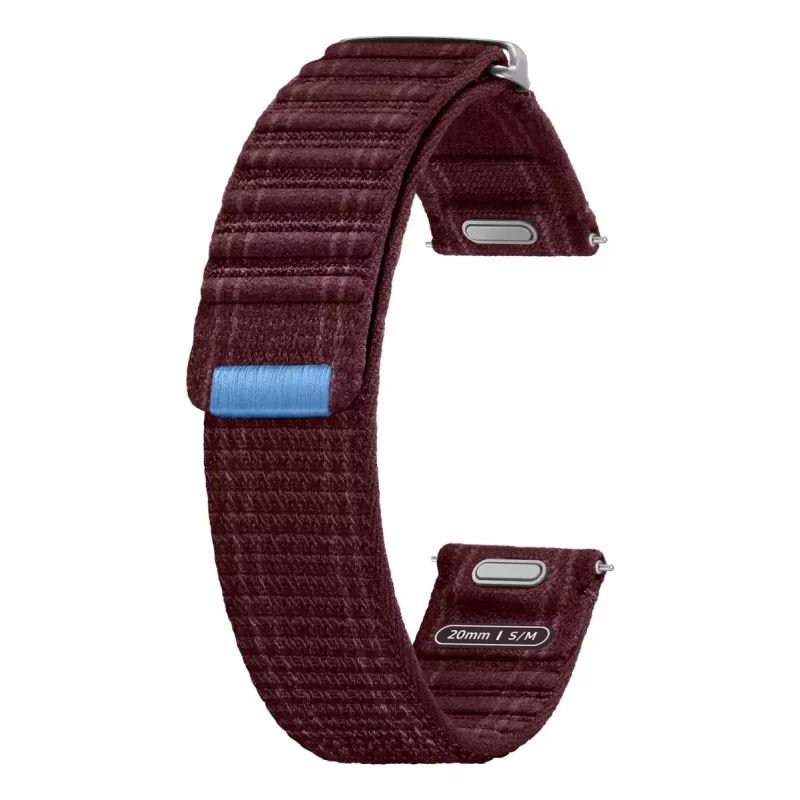 Band Samsung Galaxy Watch 7 Fabric Band S/M Burgundia