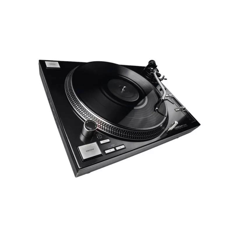 Otseajamiga DJ-plaadimängija Reloop RP-7000 MK2 — 33/45/78 p/min, S-kujuline toonivars, alumiiniumist pöördalus, must