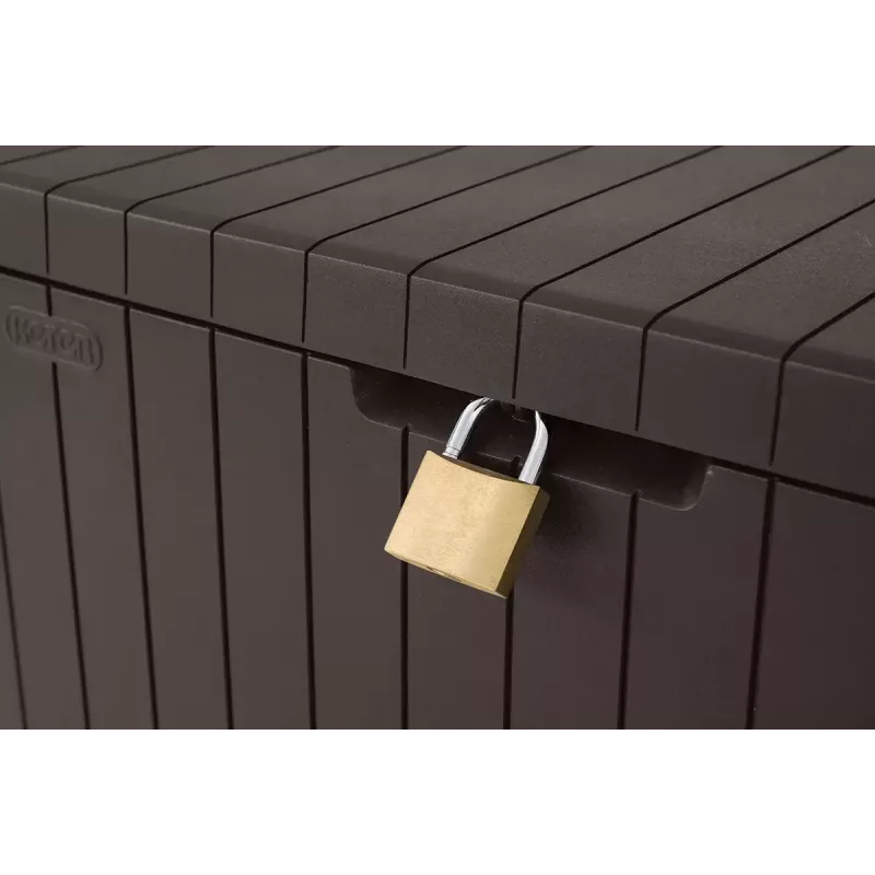 Hoiukast Keter City 113L — vaigust väliaedakonteiner, 113 L, grafiit