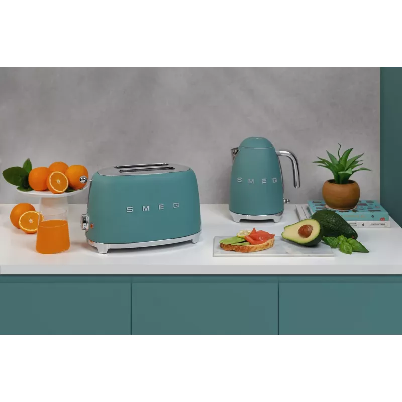 Smeg TSF01EGMEU röster 6 2 viilu(le) 950 W Kroom, Roheline