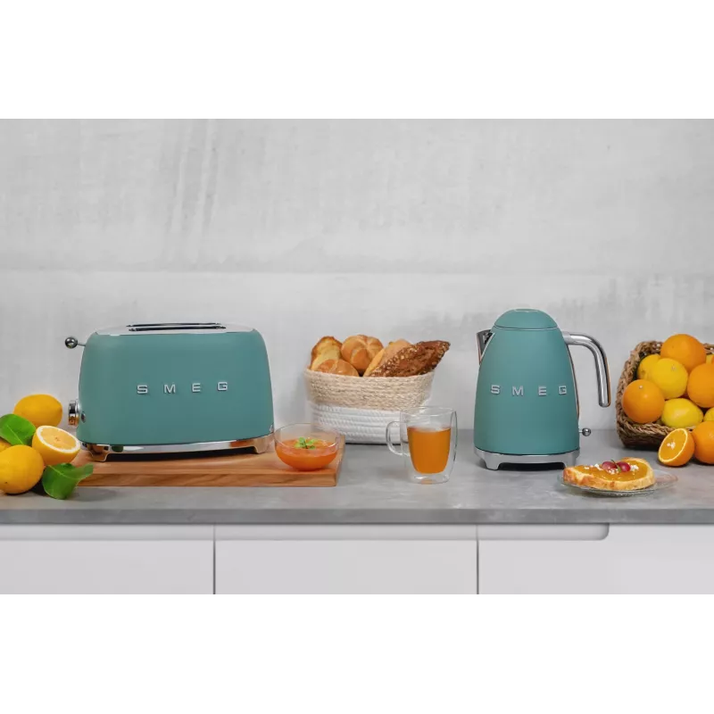 Smeg TSF01EGMEU röster 6 2 viilu(le) 950 W Kroom, Roheline