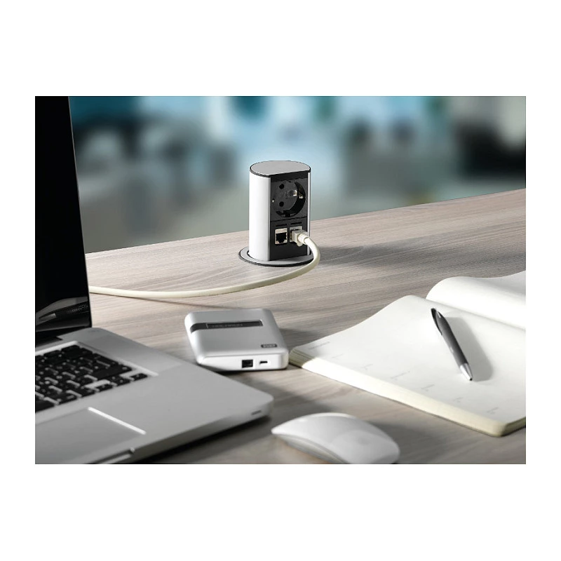 Elevator 1xkaitsekontakt 1xCAT6 1xUSB3.0 - Tarvikud Toiteplokk
