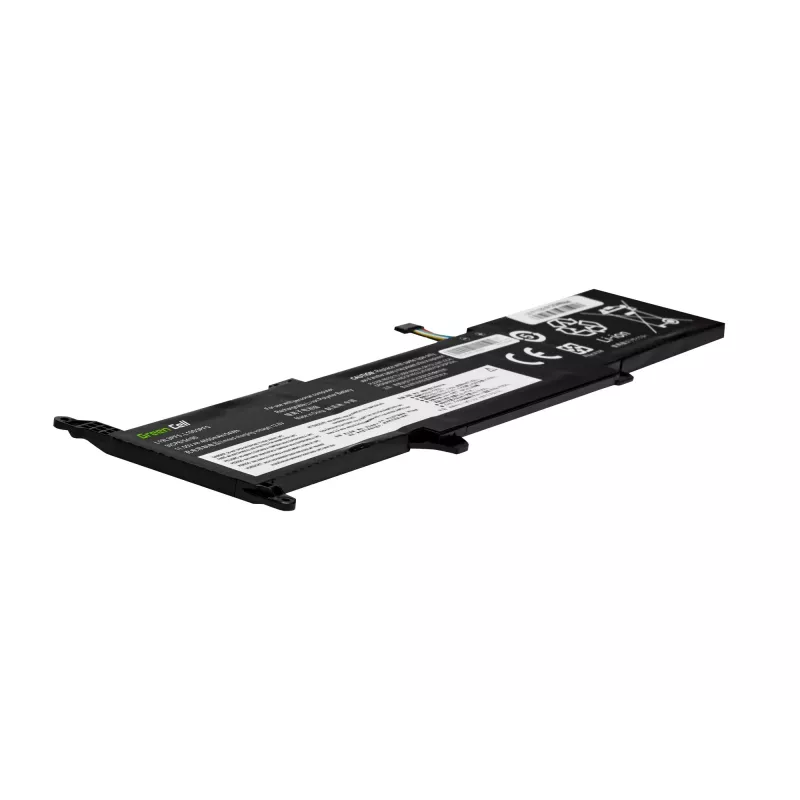 Aku roheline Cell LE171 Lenovo IdeaPad jaoks (LiPo 4650 mAh, must)