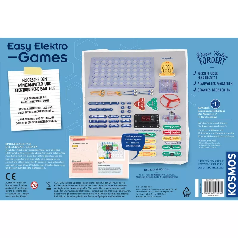 Easy Electric - Mängud, katsekomplekt