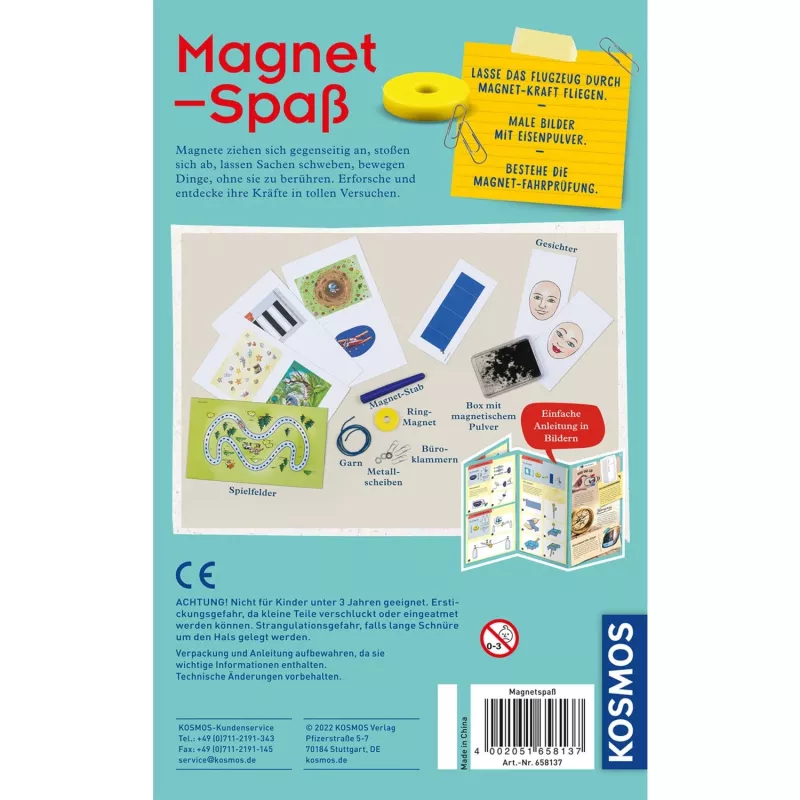Magnet Fun, katsetekomplekt