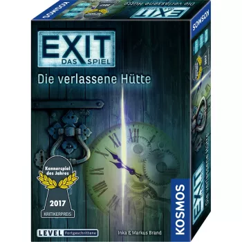 EXIT - The Game - The Abandoned Cabin, peomäng Expert Game of the Year 2017