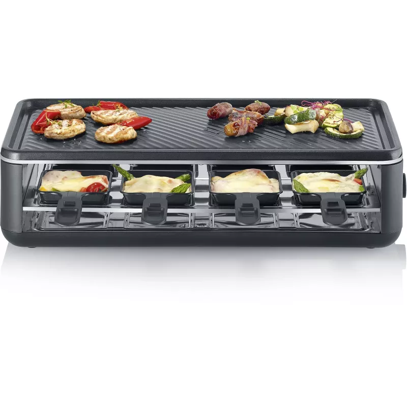 Severin RG 2365 Raclette Grill 8 inimesele 1300 W Must