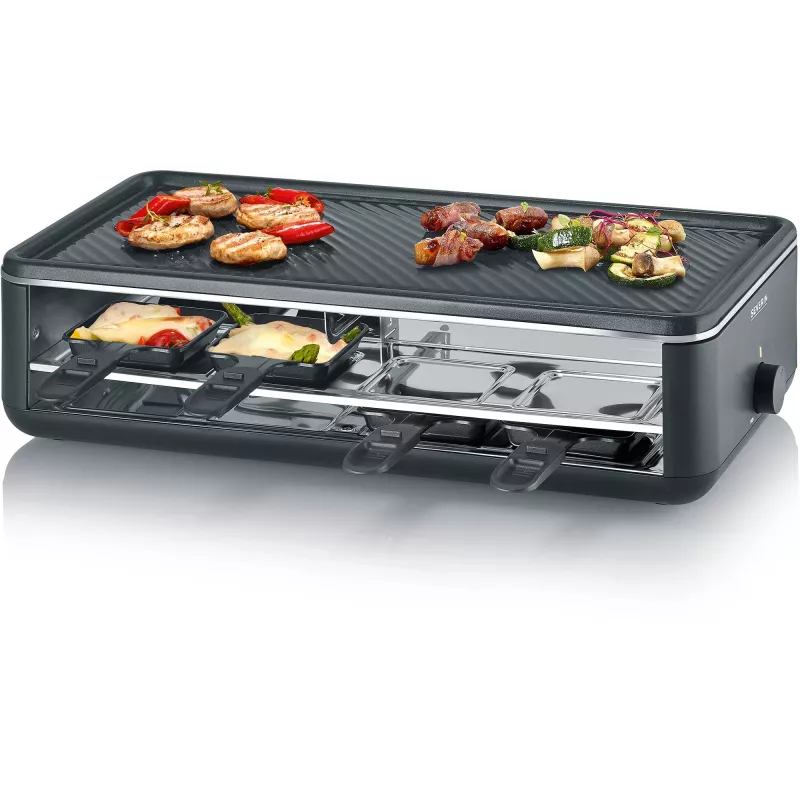 Severin RG 2365 Raclette Grill 8 inimesele 1300 W Must