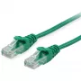Equip Life - paigalduskaabel - RJ-45 (M) - RJ-45 (M) - 0,5m - UTP - CAT 6 - pressitud, keerutatud - roheline (625447)