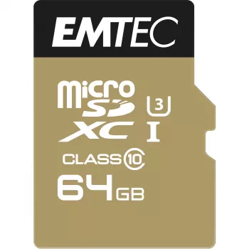 Mälukaart Emtec 64GB MicroSDXC Class 10 ECMSDM64GXC10SP