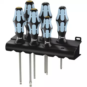 Wera 3334/3355/6 kruvikeerajakomplekt. Roostevaba teras + alus