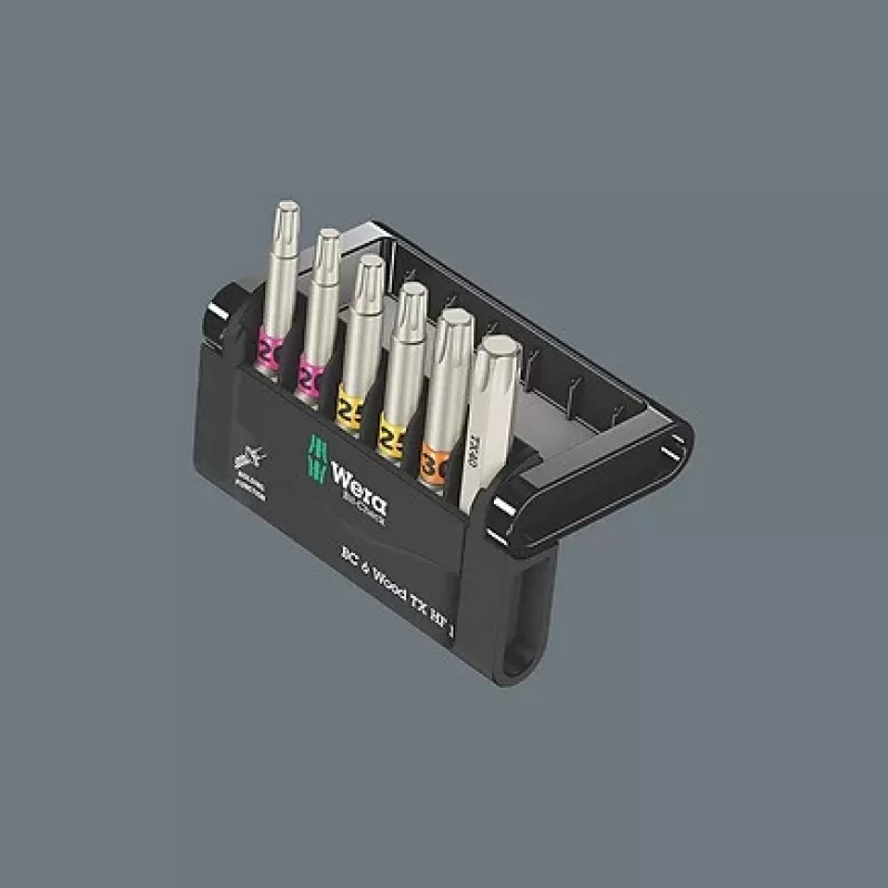 Wera Bit-Check 6 Wood TORX HF 1 (05056470001)
