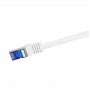 Logilink Professional Ultraflex - paigalduskaabel - RJ-45 (M) - RJ-45 (M) - 50 cm - 6 mm - S/FTP - Cat.7 toorkeebl (kaabel) / CAT 6a (pordid) - halogeenivaba, valatud, takerdumisvastane - valge, R