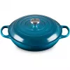 Le Creuset Signature madal pajaroog ümmargune 30cm sügav sinakasroheline (21180306422430)