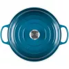 Le Creuset Signature madal pajaroog ümmargune 30cm sügav sinakasroheline (21180306422430)