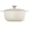 Le Creuset Signature’i ümmargune ahjuvorm 22 cm Meringue kreem (21177227164430)