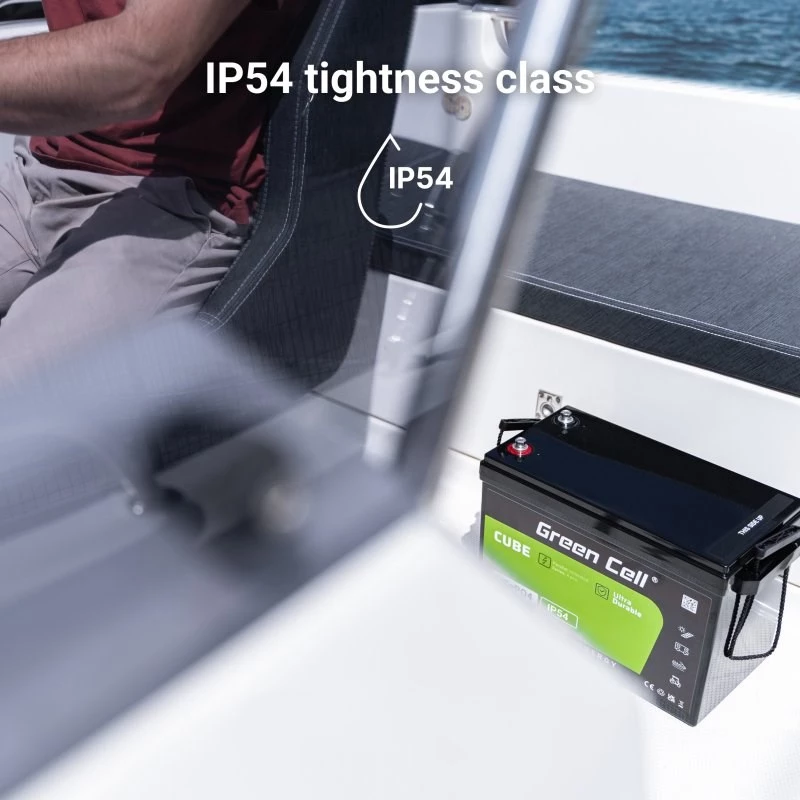 UPS-i aku roheline Cell LFPGC12V12AH LiFePO4 12,8V 12Ah (153,6Wh) Must