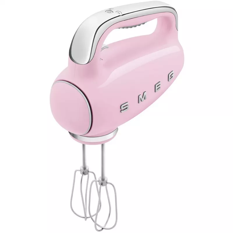 Smeg HMF01PKEU käsimikser 50ndate retrodisainis roosa