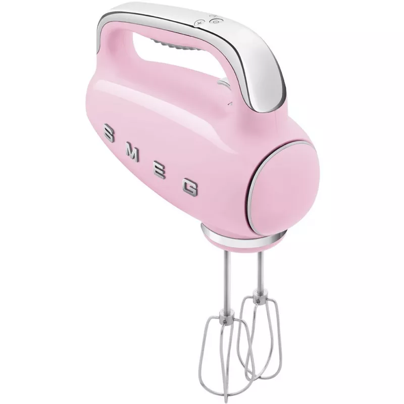 Smeg HMF01PKEU käsimikser 50ndate retrodisainis roosa