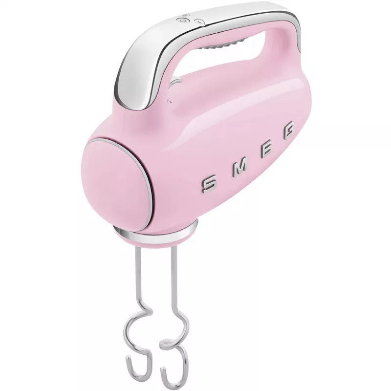 Smeg HMF01PKEU käsimikser 50ndate retrodisainis roosa