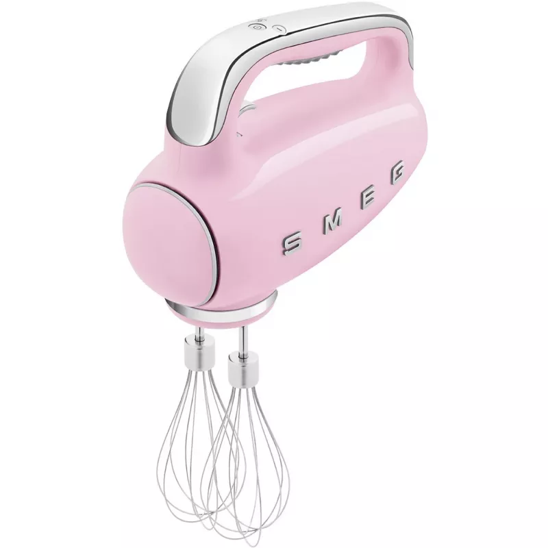 Smeg HMF01PKEU käsimikser 50ndate retrodisainis roosa