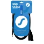 SSQ kaabel Jack Stereo 3.5 mm to 2x XLR Male MIXLR3 — 3 m audio kaabel