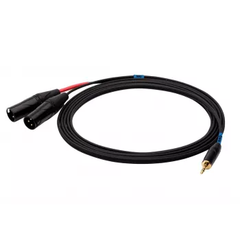 SSQ kaabel Jack Stereo 3.5 mm to 2x XLR Male MIXLR3 — 3 m audio kaabel