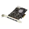 StarTech.com 3m QSFP+ Breakout kaabel - QSFP+ to 4x SFP+