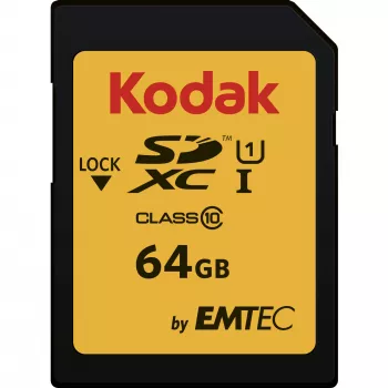Emtec 64GB SDXC UHS-I mälukaart EKMSD64GXC10K