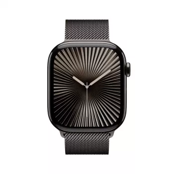 Nutikell Apple Watch Series 10 GPS + Cellular 46mm Slate titaankorpusega ja Slate Milanese Loop randmega - S/M